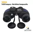 Tarkka 7x50 Compass Merikiikari kompassilla - Edestäpäin linssin suojat irallaan - Muut katselukiikarit - 6410362383408 - 8