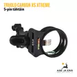 TruGlo Carbon XS Xtreme 5-pin tähtäin - Taljajousen tähtäimet - 788130022078 - 1