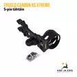 TruGlo Carbon XS Xtreme 5-pin tähtäin - Taljajousen tähtäimet - 788130022078 - 6