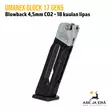 Umarex Glock 17 Gen5 Blowback 4,5mm CO2 18 kuulan lipas - Umarex lippaat ja rullat - 4000844659958 - 10