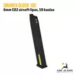 Umarex Glock 18C 6mm CO2 airsoft lipas, 50 kuulaa, takaviistosta
 - Lippaat ja lippaanlataajat - 4000844647788 - 3