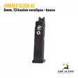 Umarex Glock 42 GBB 6 mm lipas - Lippaat ja lippaanlataajat - 4000844647238 - 4