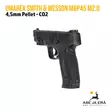 Umarex Smith & Wesson M&P45 M2.0 4,5 mm Pellet CO2 ilmapistooli - Ilma-aseluoti ilmapistoolit - 4000844740168 - 3