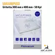 Uritettu vakuumipussi 300x400mm 50 kpl - Myyntipakkaus takaa - Vakuumipussit ja -rullat - 7340066130048 - 5