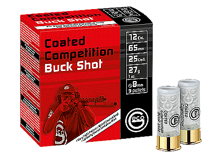 12/65 Geco Competition Buck Shot 9 8mm - Buckshot, yli 4mm - 4000294002328 - 1