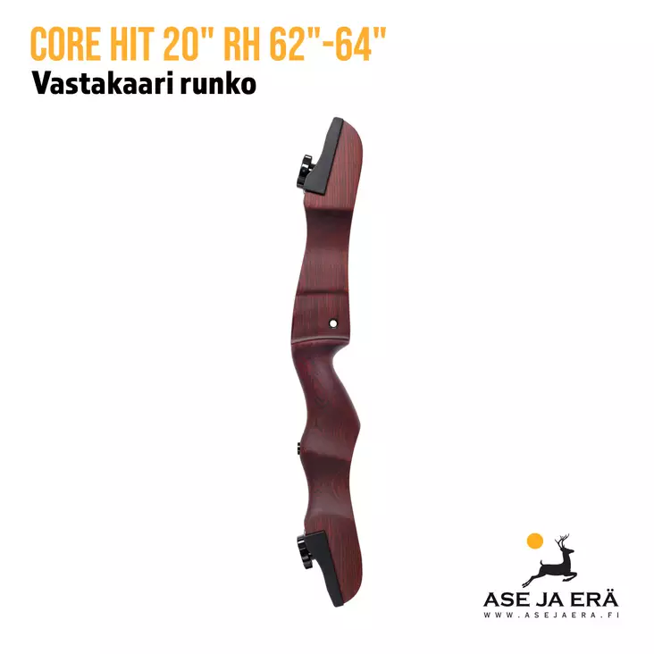 Core Hit 20" RH 62"-64" vastakaari runko - Yleiskuva - Vastakaarijousen rungot - 6017400606668 - 1