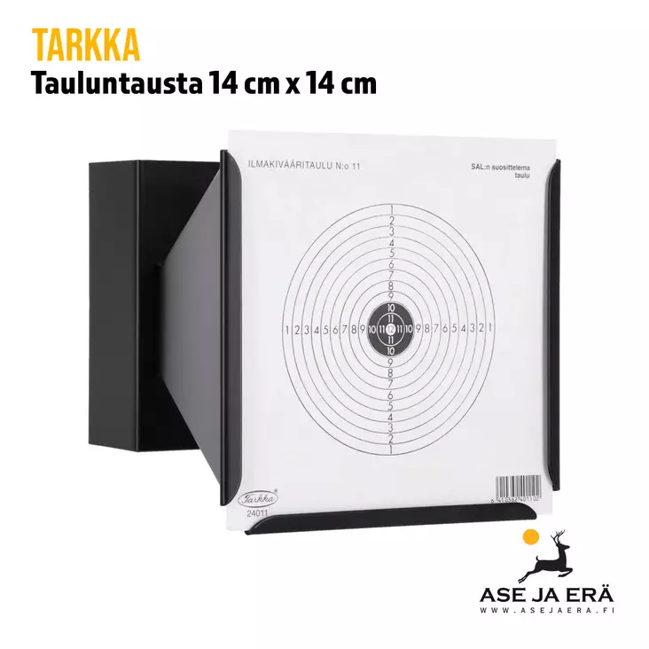 Tarkka 14x14 cm tauluntausta 4,5/5,5 mm etuviistosta - Pellettiloukut - 6410362410258 - 1