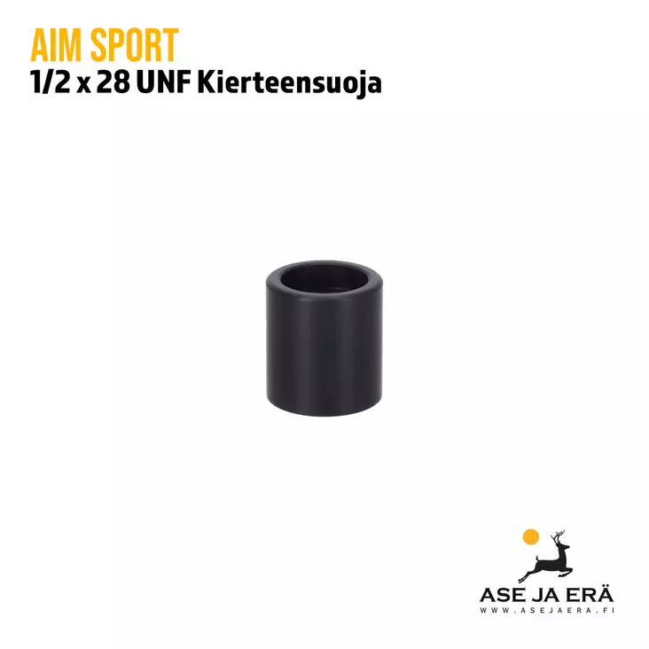 AimSport vaimenninkierresuoja ½"-28 UNEF - Kiväärien osat - 7340085203938 - 1