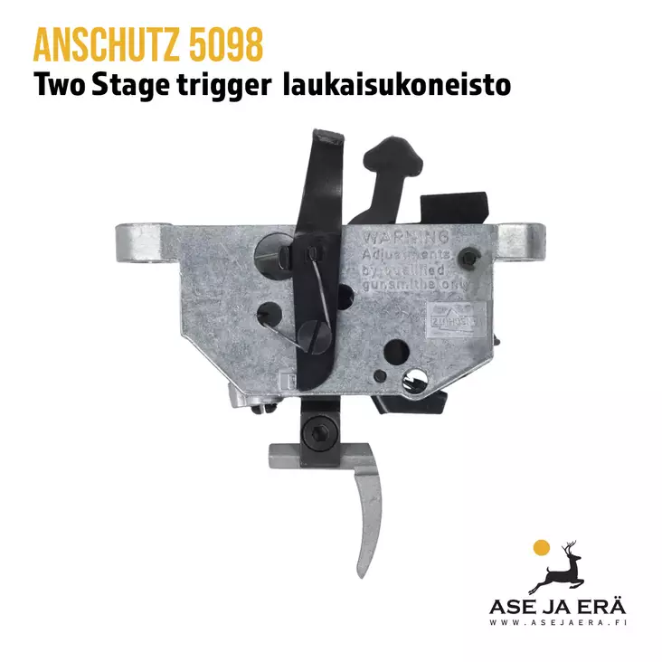 Anschutz 5098 kaksivaiheinen laukaisukoneisto 180g - Liipaisimet ja laukaisukoneistot - 001218 - 3