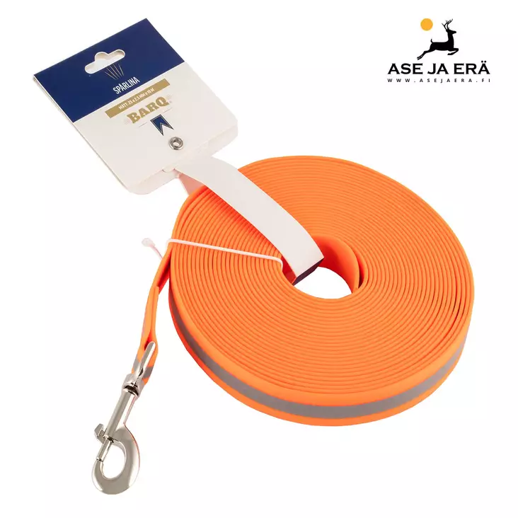 Barq koiran jäljestyshihna 25x2,5 mm 10 m - Koiran ulkoilu - 7340143704698 - 1