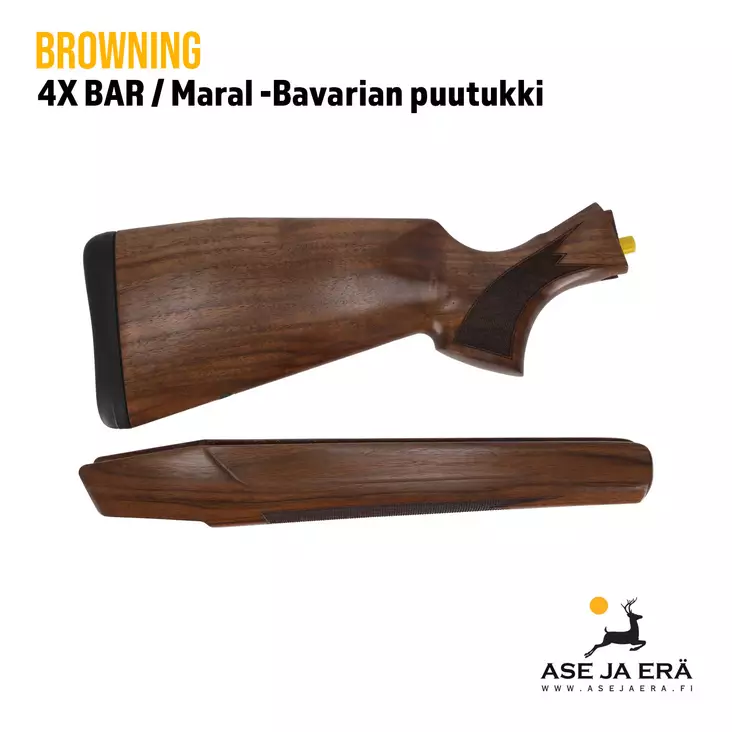 Browning 4X BAR/Maral Bavarian Kiväärin Puutukki - Tukit ja muunnossarjat - 634957389248 - 1