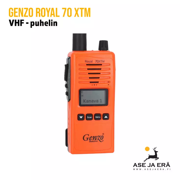 Genzo Royal 70 XTM VHF radiopuhelin - VHF -radiopuhelimet - 7333080019048 - 11