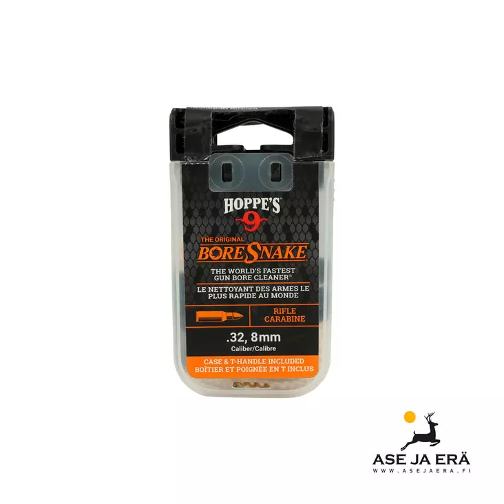 Hoppes BoreSnake Den 32/8mm - Puhdistusnarut - 026285001068 - 1