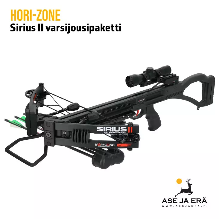 Hori-Zone Sirius II varsijousipaketti yleiskuva etuviistosta - Varsijouset - 8720054796798 - 1