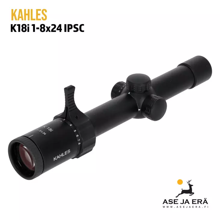 Kahles K18i 1-8x24 IPSC kiikaritähtäin, yleiskuva - Kahles kiikaritähtäimet - 9008729006618 - 23