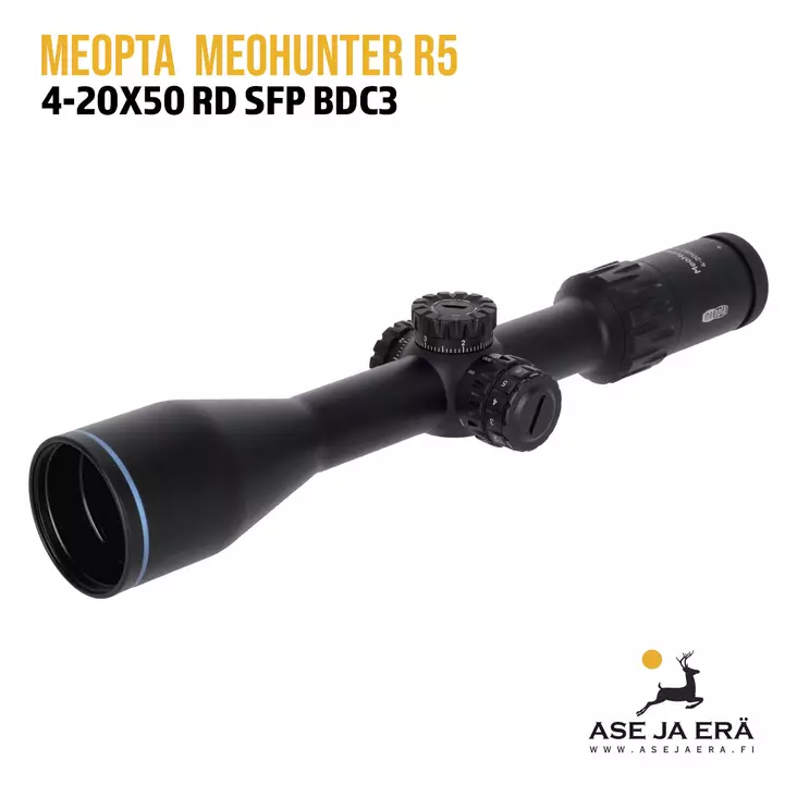 Meopta Meohunter R5 4-20X50 RD SFP 4C kiikaritähtäin - yleiskuva - Meopta kiikaritähtäimet - 1080188 - 1