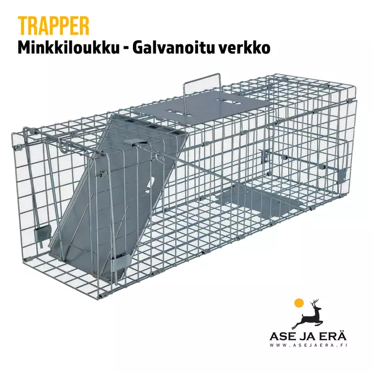 Minkkiloukku Trapper - Elävänä pyytävät loukut - 6430061580298 - 1