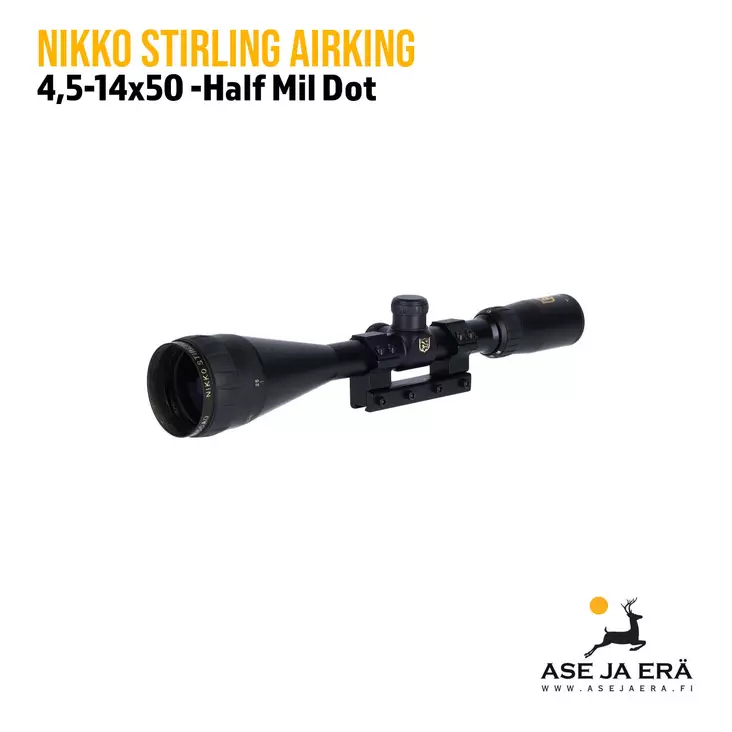 Nikko Stirling Airking 4,5-14x50 HMD kiikaritähtäin - Nikko Stirling kiikaritähtäimet - 9420008992038 - 6