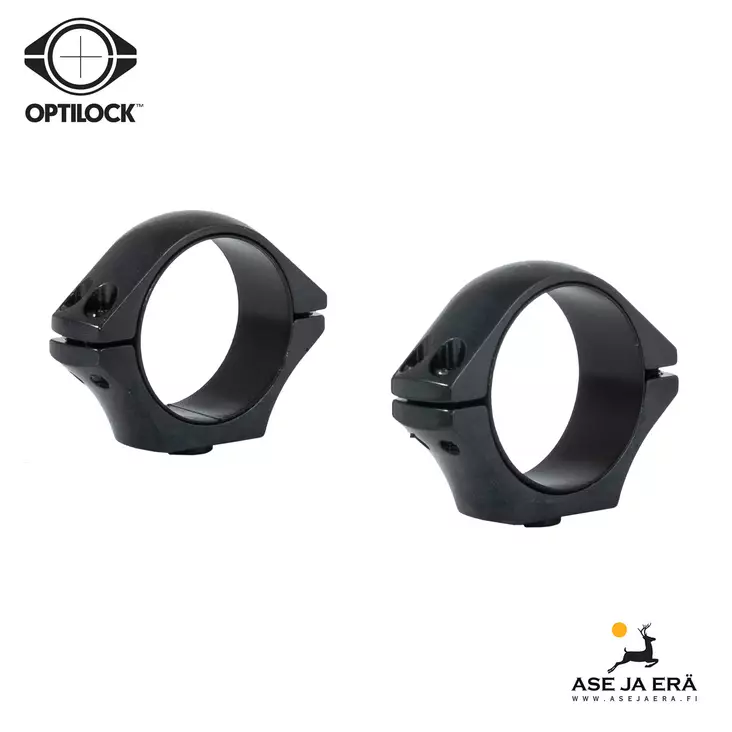 Optilock 30 mm XTRA LOW renkaat - 30mm kiikarinrenkaat - 6438053049068 - 4