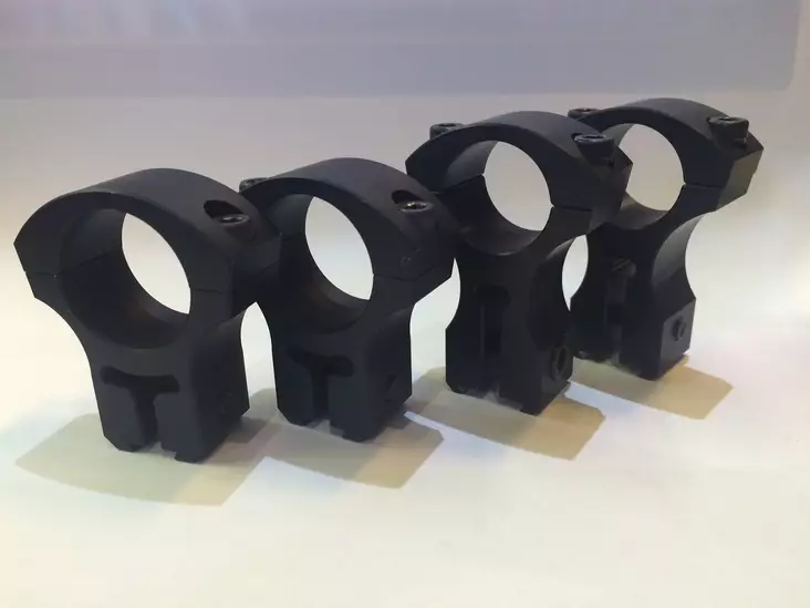 Osuma 1" rengasjalka / kiikarinjalka 17mm kiskoon - Rengas- ja yksiosaiset kiikarinjalat - 6430068620898 - 1