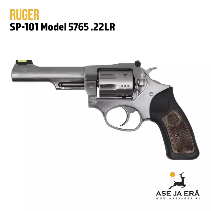 Ruger SP-101 Model 5765 .22LR Pienoisrevolveri - Pienoisrevolverit - 736676057658 - 3