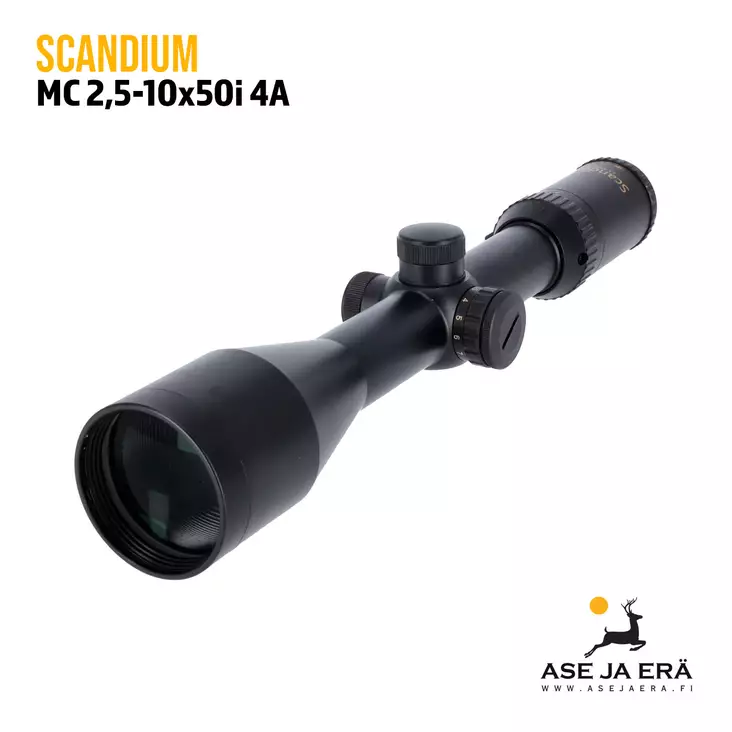 Scandium MC 2,5-10x50i Kiikaritähtäin valopisteellä - Scandium kiikaritähtäimet - 7340143702168 - 4