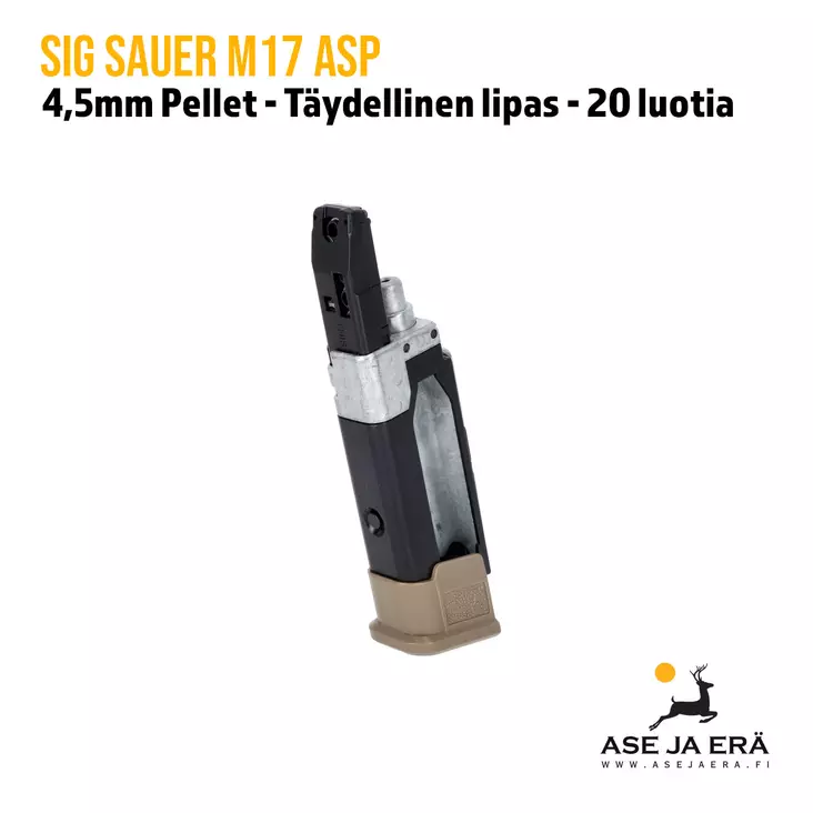 Sig Sauer M17 ASP täydellinen varalipas - SIG Sauer lippaat - 798681600298 - 2