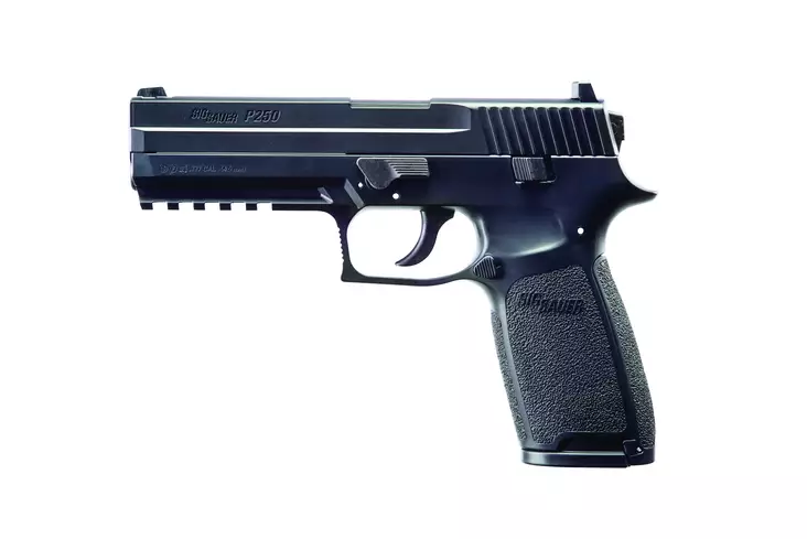 Sig Sauer P250 ASP Black 4,5mm ilmapistooli - Ilma-aseluoti ilmapistoolit - 798681525928 - 1