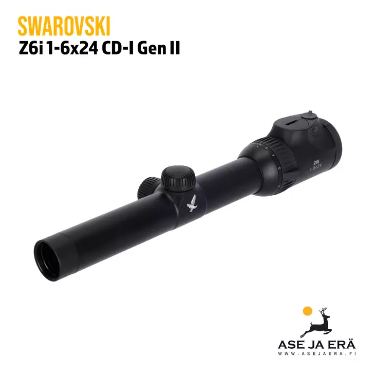 Swarovski Z6i 1-6x24 CD-I Gen II kiikaritähtäin - yleiskuva - Swarovski kiikaritähtäimet - 9006325070668 - 1