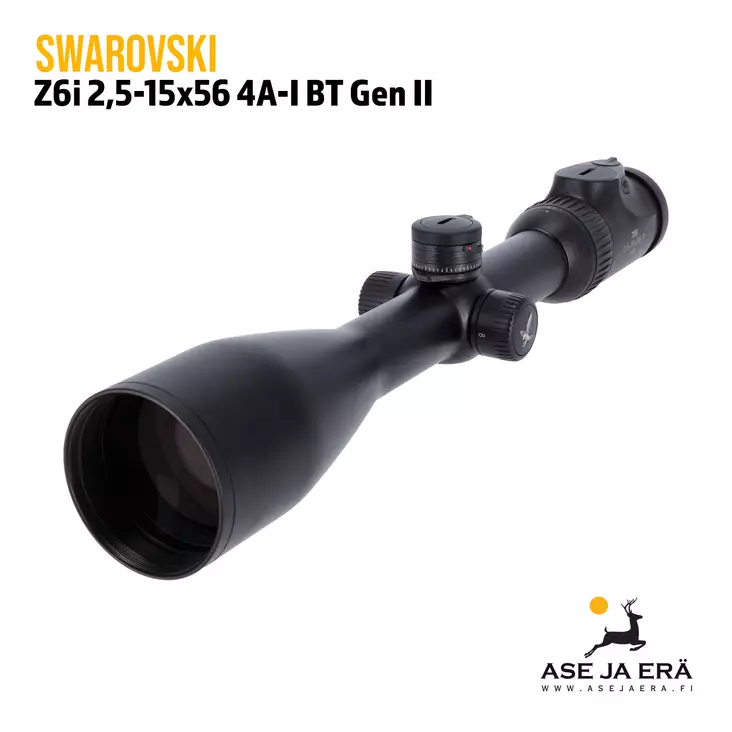 Swarovski Z6i 2,5-15x56 BT Gen II kiikaritähtäin - Swarovski kiikaritähtäimet - 9006325071238 - 4