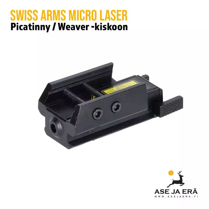 Swiss Arms Micro Laser Weaver kiskoon - Lasertähtäimet - 3559962638778 - 1