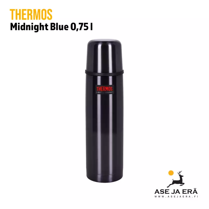 Thermos Midnight Blue 0,75 l Termospullo - Termospullot ja termosmukit - 5010576260628 - 1