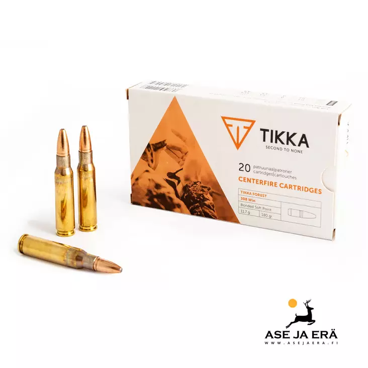 Tikka .308 11,7g Softpoint 20kpl - 308 kaliiperi - 6438053111208 - 1