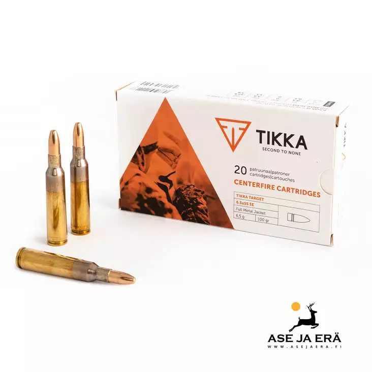 Tikka 6,5x55 6,5g FMJ - 6,5x55 kaliiperi - 6438053111178 - 1