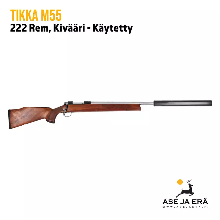Tikka M55 .222Rem Metsästyskivääri - Käytetty - Käytetyt kiväärit - 156978 - 1