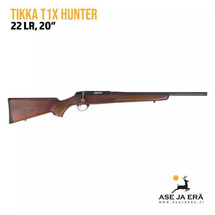 Tikka T1X Hunter 20" pienoiskivääri - Pulttilukkoiset pienoiskiväärit - TF17557A728A68 - 1