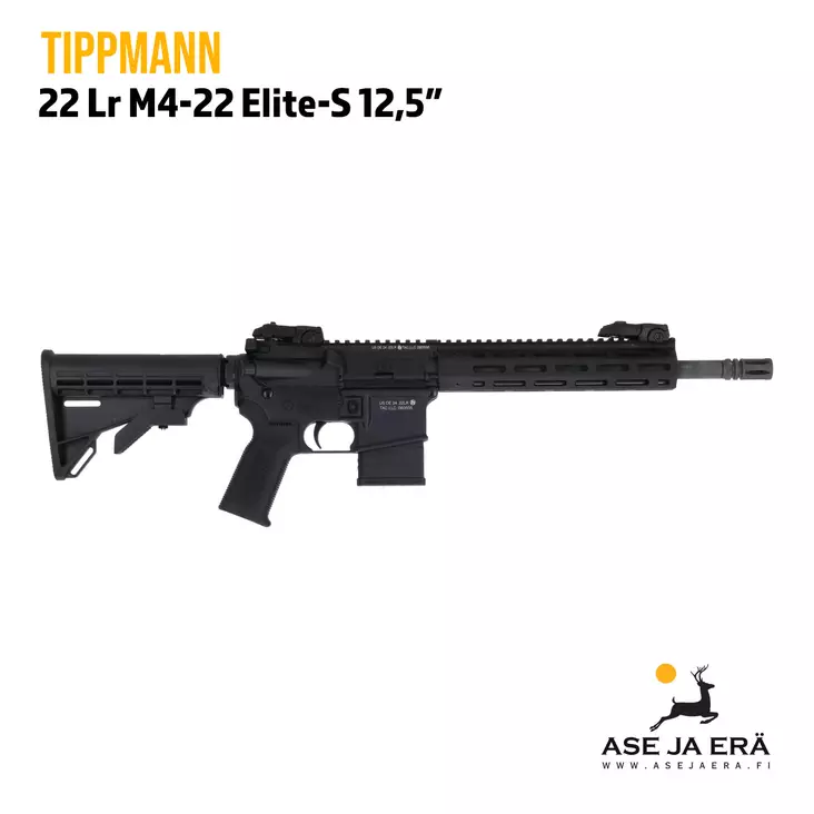 Tippmann M4-22 Elite-S .22LR 12,5" pienoiskivääri - Puoliautomaatti pienoiskiväärit - 058A101058 - 7
