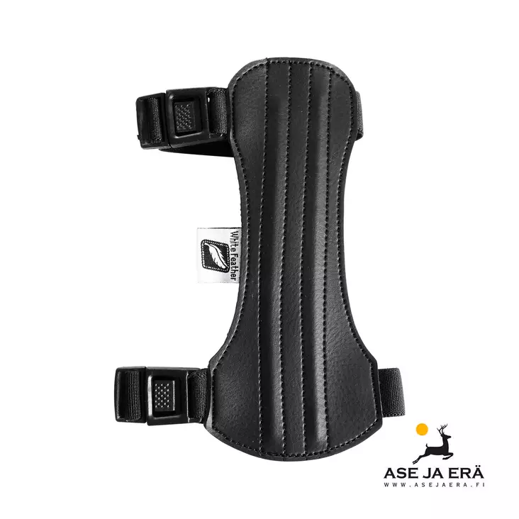 White Feather West rannesuoja, musta - edestä - Ranne- ja muut suojat - 8717974558728 - 2