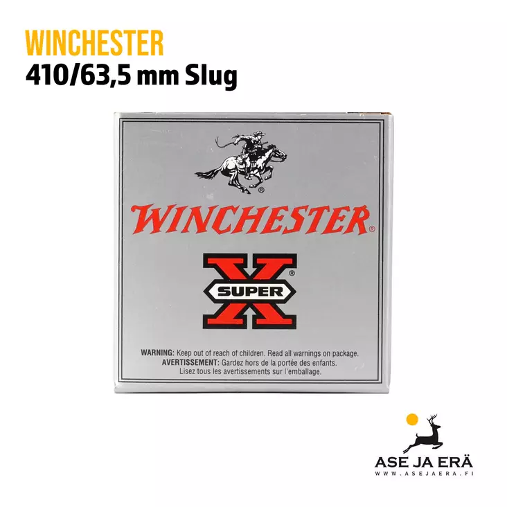 Winchester Super X Slug 410/63,5mm - Täyteiset - 020892000438 - 1