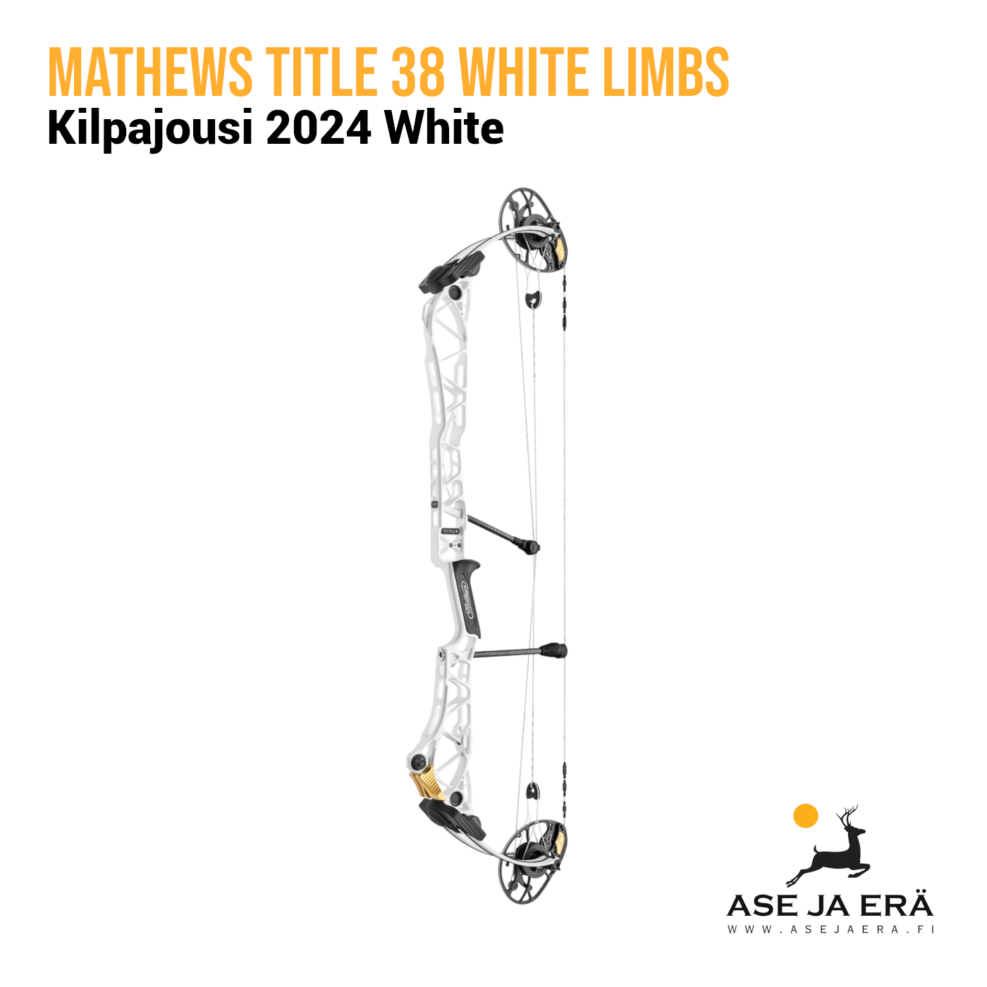 Mathews Title 38 White Limbs Taljajousi Asejaera fi Verkkokauppa Mathews title 38 white limbs taljajousi asejaera fi verkkokauppa