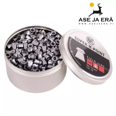 5,5mm RWS Super Hollow point 0,92g 500kpl - 5,5 mm luodit - 4000294136689 - 3