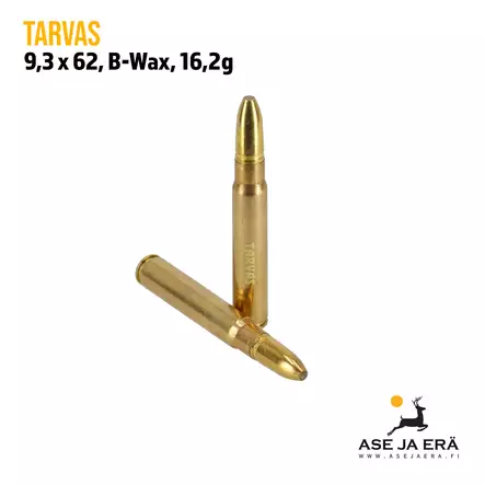 9,3x62 Tarvas B-Wax 16,2g kivääripatruuna - 9,3x62 kaliiperi - 6430052785039 - 2