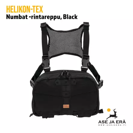 Helikon-Tex Numbat -rintareppu, Black, yleiskuva - Reput ja laukut - 5902688045159 - 2