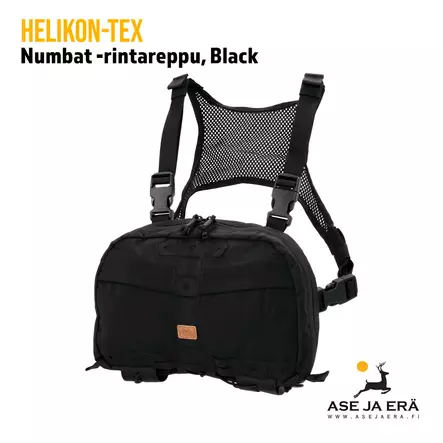 Helikon-Tex Numbat -rintareppu, Black, yleiskuva - Reput ja laukut - 5902688045159 - 1