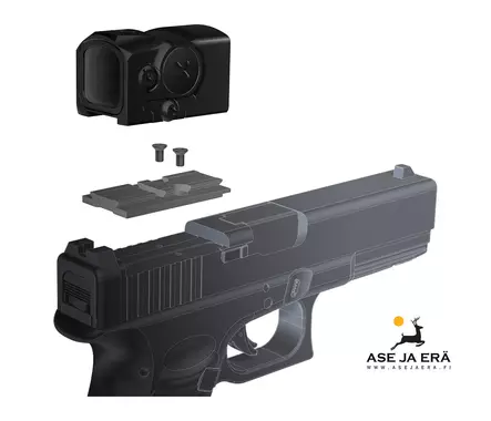 Aimpoint ACRO Glock MOS Mount plate -adapterilevy - Punapiste- ja holotähtäinjalustat - 7350004385959 - 2
