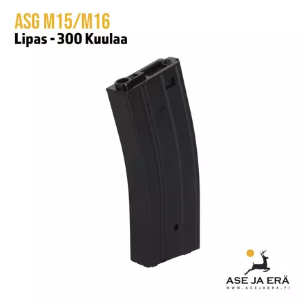 ASG M15/M16 sähköaseen lipas (300) - Lippaat ja lippaanlataajat - 5707843046299 - 2