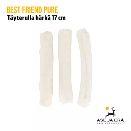 Best Friend täyterulla härkä 17 cm 3 kpl 175 g - Koiran herkut ja puruluut - 5700551171789 - 2