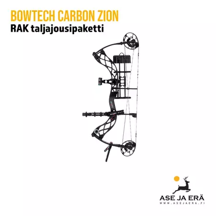 Bowtech Carbon Zion RAK paketti - RTS taljajousipaketit - A0539 - 3