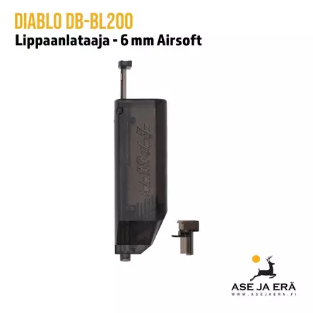 Diablo lippaanlataaja Speedloader 6 mm airsoft DB-BL200 - Pakkaussisältö - Lippaat ja lippaanlataajat - 6430034870319 - 6