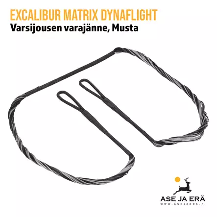 Excalibur Matrix Dynaflight Varsijousen varajänne, Musta - Yleiskuva - Valmiit jänteet - 626192019929 - 9